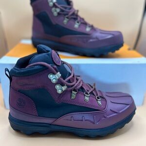 Timberland Converge Hiking Boots Junior Boys Burgundy 6.5 (Women’s 7.5)